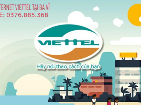 Lắp đặt mạng internet Viettel Ba Vì