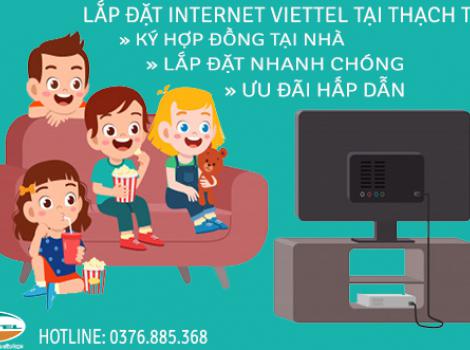 Lắp internet cáp quang Viettel tại Thạch Thất