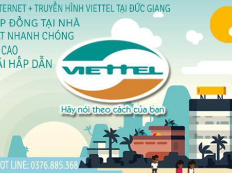 Lắp wifi internet Viettel tại Đức Giang