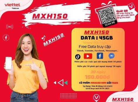 Gói cước Data 4G nào Max băng thông Viettel 2025?