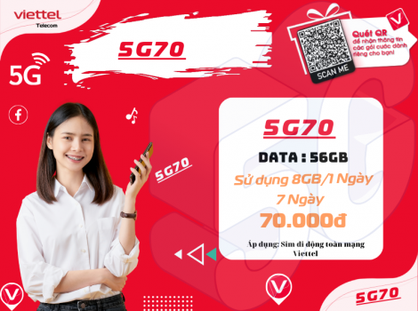 Cách Đăng Ký 4G 5G Viettel 1 Tuần Ưu Đãi Nhiều 2025