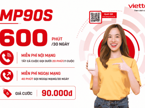 Cú Pháp Đăng Ký Gói MP90S Viettel | Soạn MP90S HN4 Gửi 290
