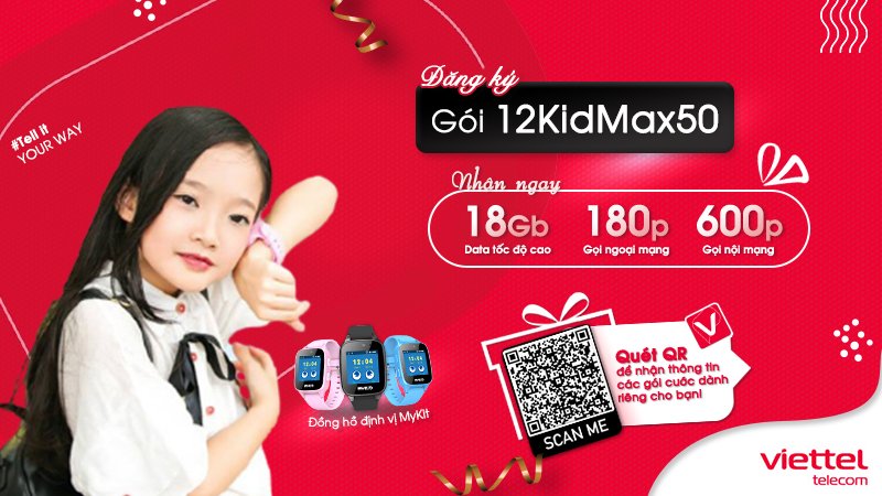 Gói 12KIDMAX50