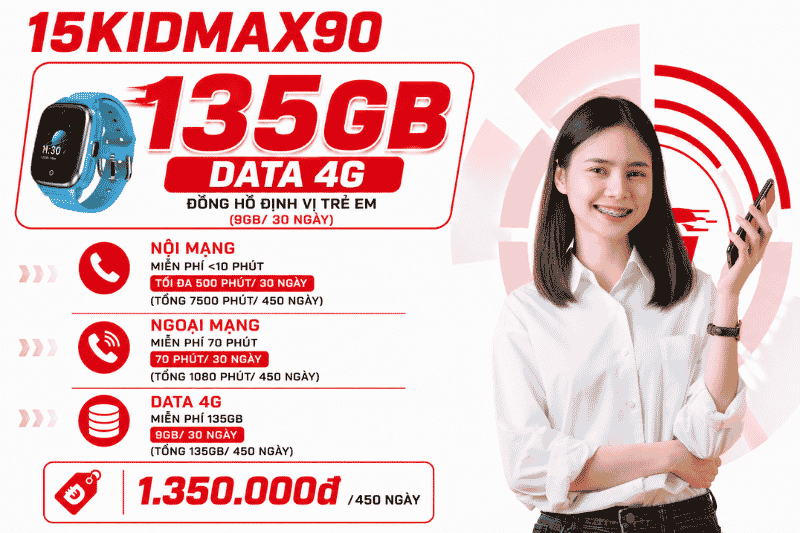 15KIDMAX90 Viettel