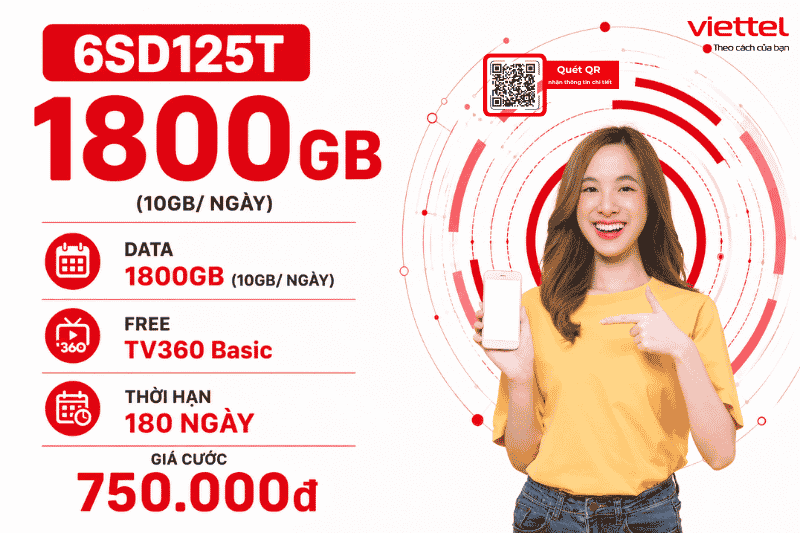 Gói 6SD125T Viettel