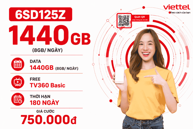 Gói 6SD125Z Viettel