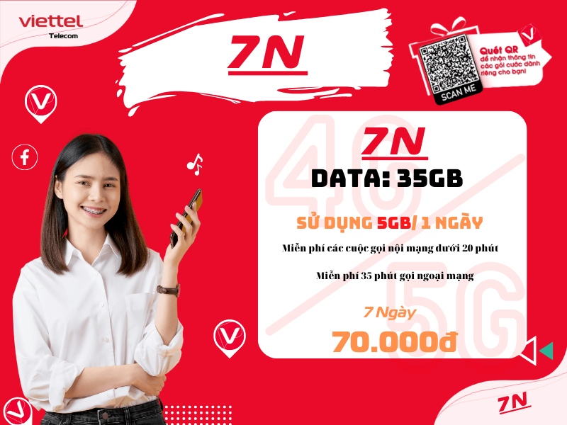 Gói 7N Viettel