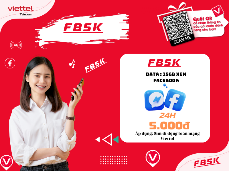 Gói FB5K của Viettel