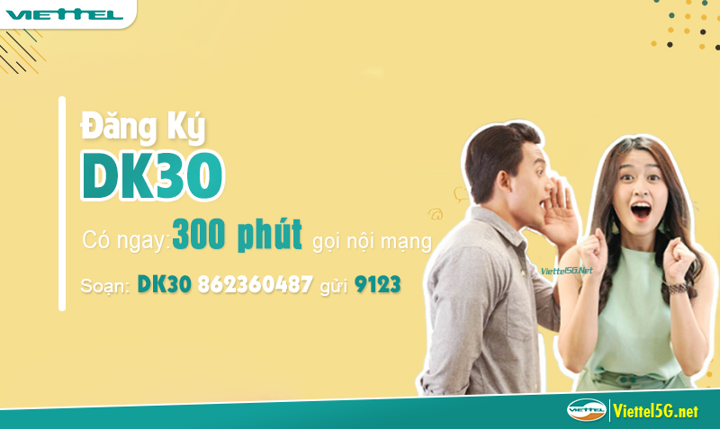 Gói DK30 của Viettel