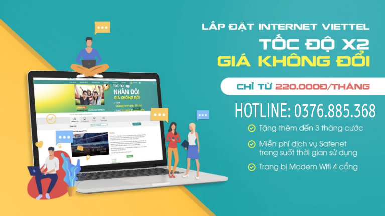 Lắp đặt internet cáp quang Viettel tại Thanh Xuân