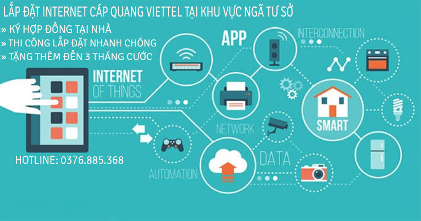 Lắp đặt internet Viettel tại Ngã Tư Sở