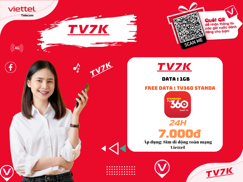 Gói TV7K Viettel