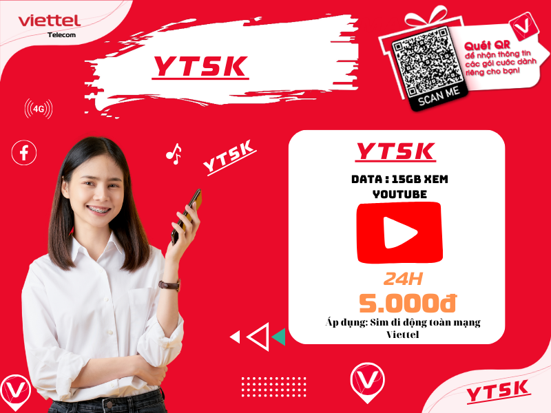 Gói YT5K của Viettel