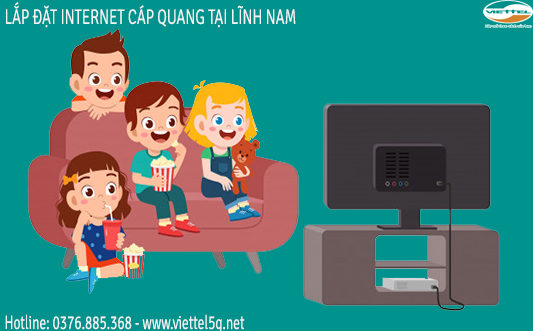 Lắp internet Viettel khu vực Lĩnh Nam