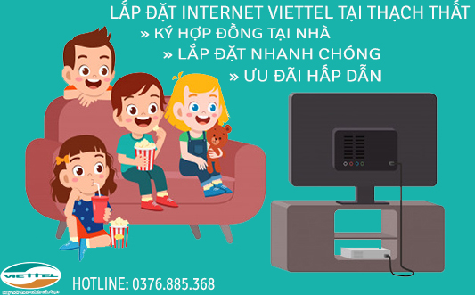 Lắp internet cáp quang Viettel tại Thạch Thất