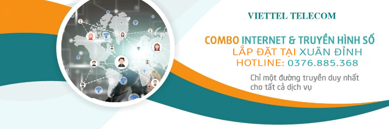 Lắp internet wifi Viettel tại Xuân Đỉnh