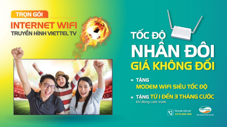 Lắp mạng Viettel khu vực Vân Canh