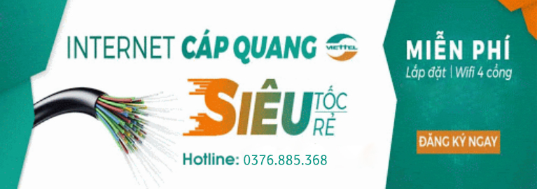 Lắp mạng internet Viettel tại Đan Phượng