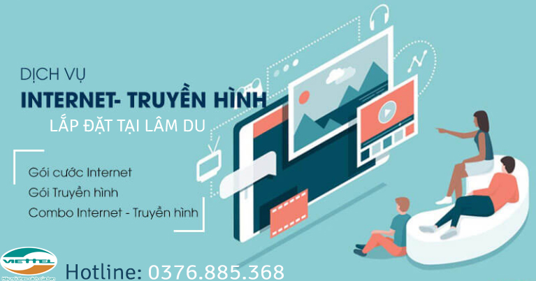 Lắp wifi internet Viettel tại Lâm Du