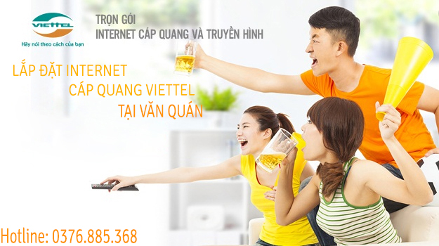 Lắp wifi internet Viettel tại Văn Quán