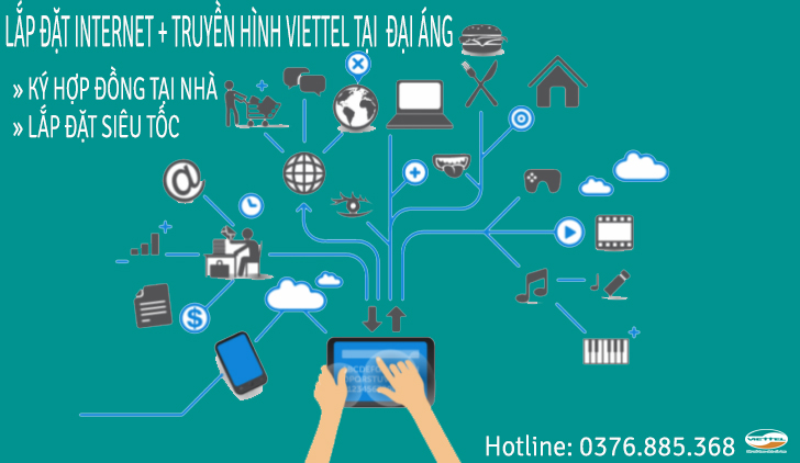 Lắp đặt internet Viettel tại Đại Áng