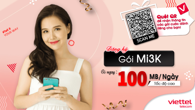 Gói MI3K của Viettel