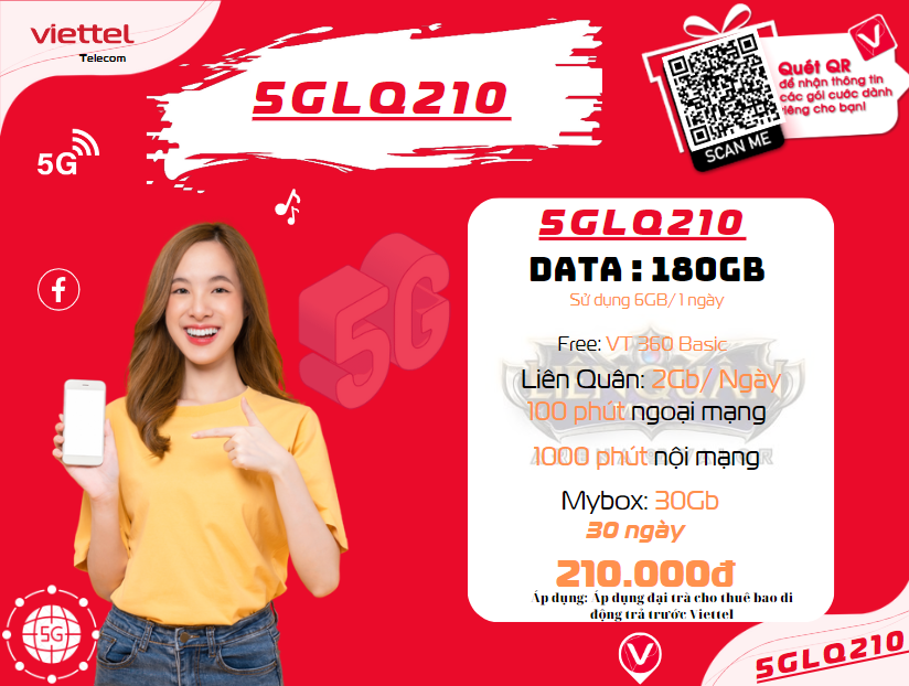 Gói 5GLQ210 của Viettel