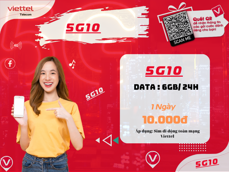 Gói 5G10 của Viettel