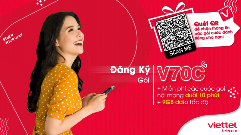 Gói V70C của Viettel