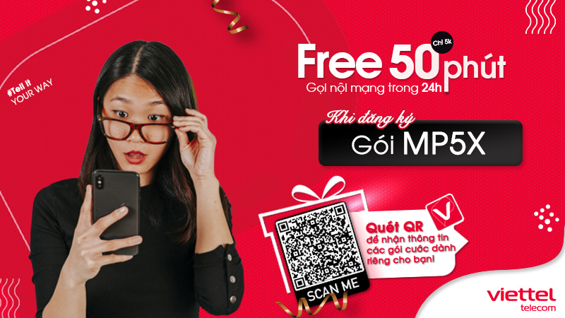 Gói MP5X của Viettel