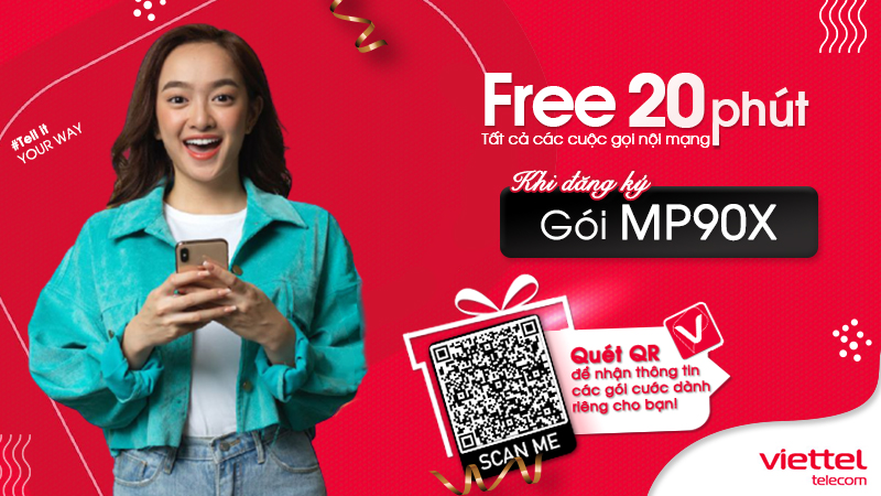 Gói mp90x của Viettel